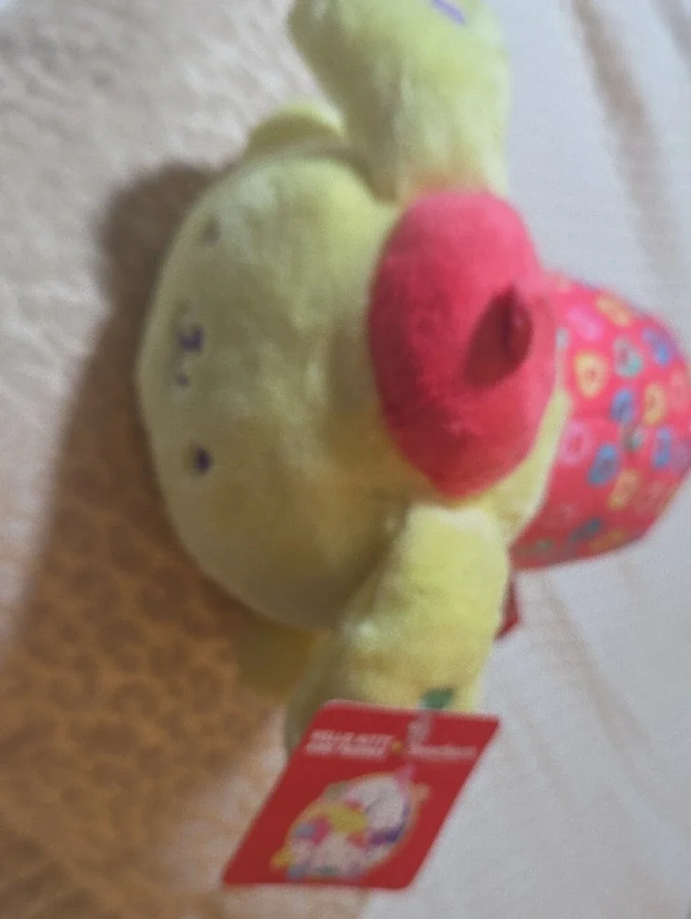 Sweethearts Hello Kitty Small Pet Toy with Pink Hat - Soft Cuddly Companion